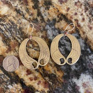 Vintage Laurel Jewelry designed earrings. Colorado Artist